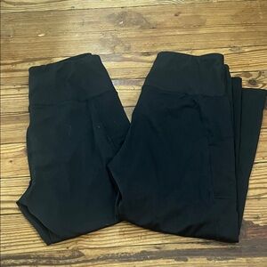 Pair of Maurices Black Side Pocket Leggings